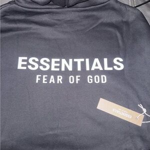 Essentials black  Hoodie